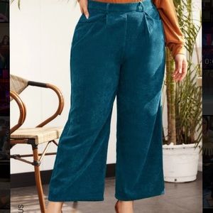 Corduroy palazzo pants